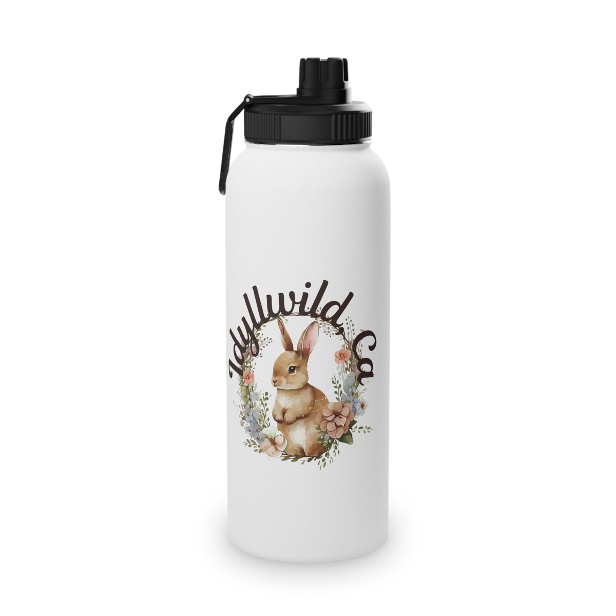 Idyllwild Easter Stainless Steel Water Bottle, Sports Lid