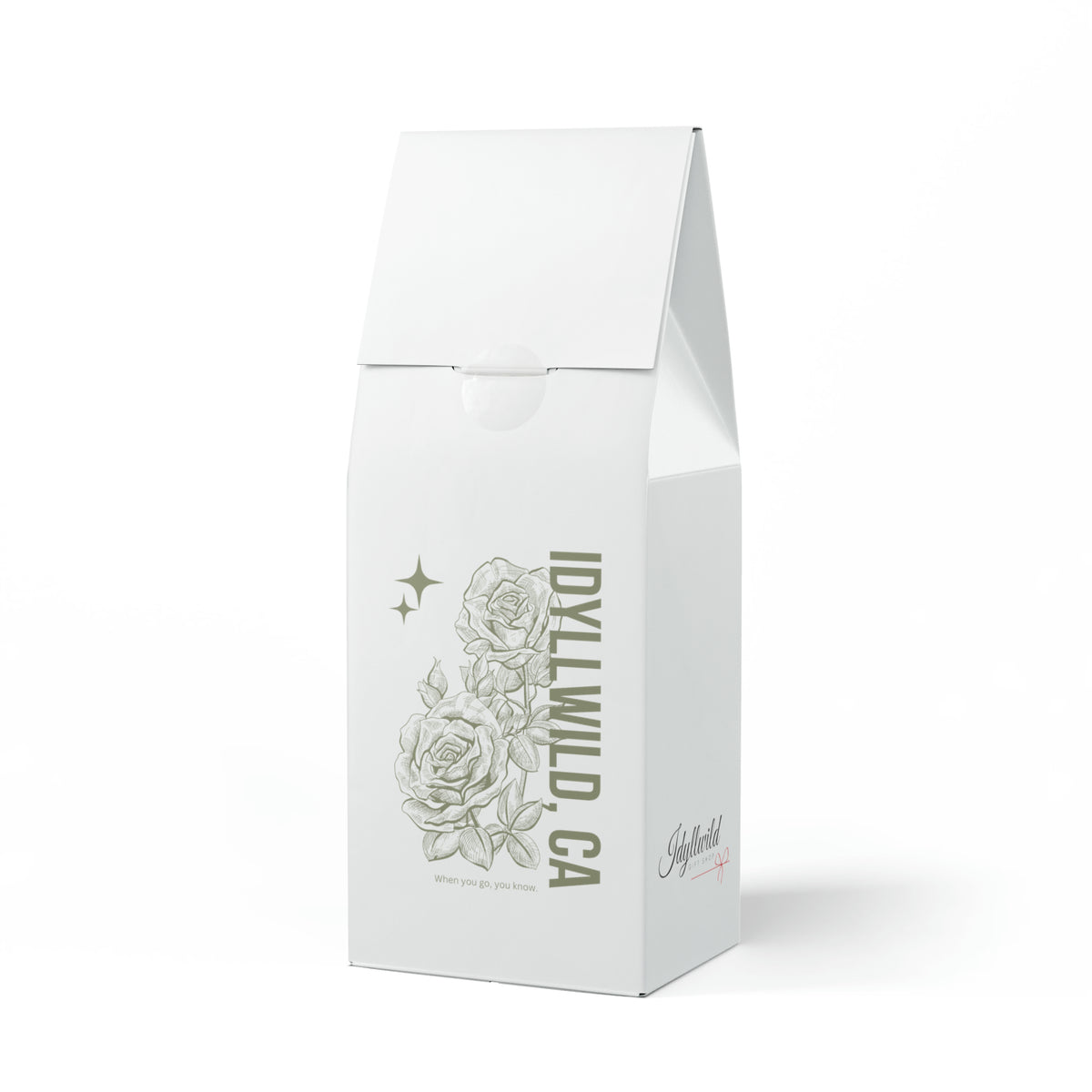 Colombia Single Origin Coffee (Light-Medium Roast) Idyllwild Roses White