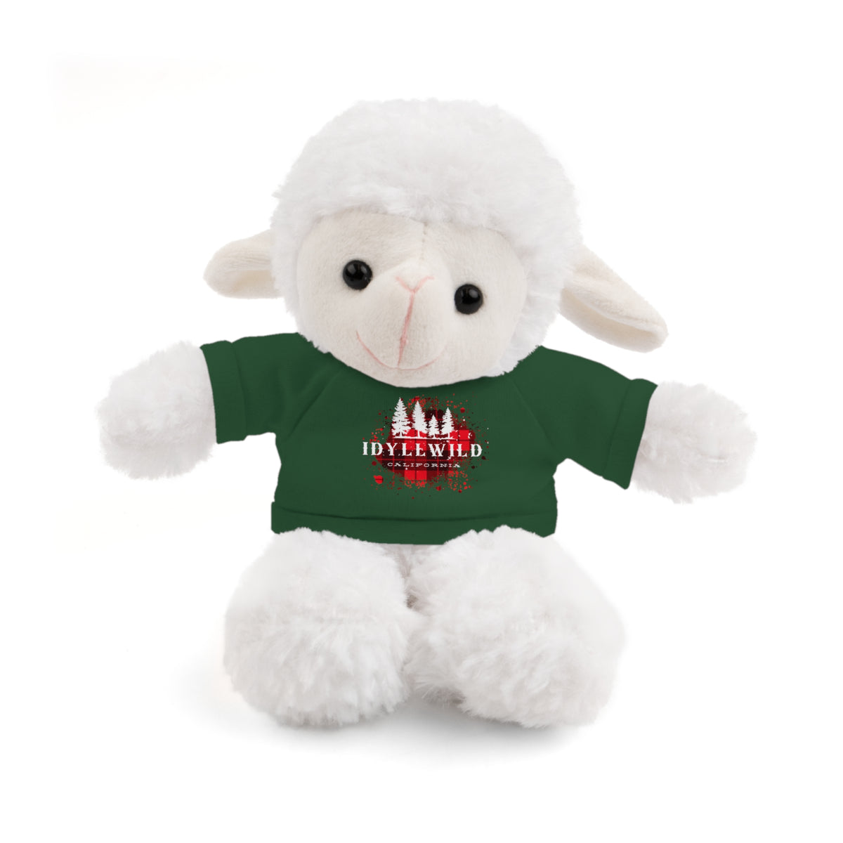 Stuffed Animals with Tee Idyllwild Red Buffalo Plaid