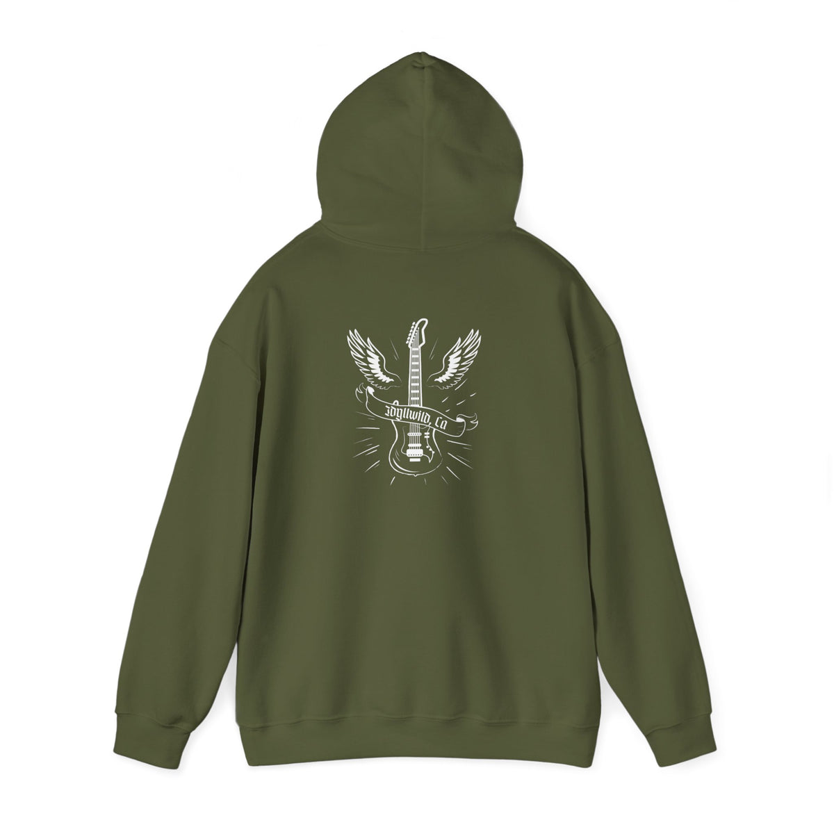 Unisex Heavy Blend™ Hooded Sweatshirt Guitar WIngs