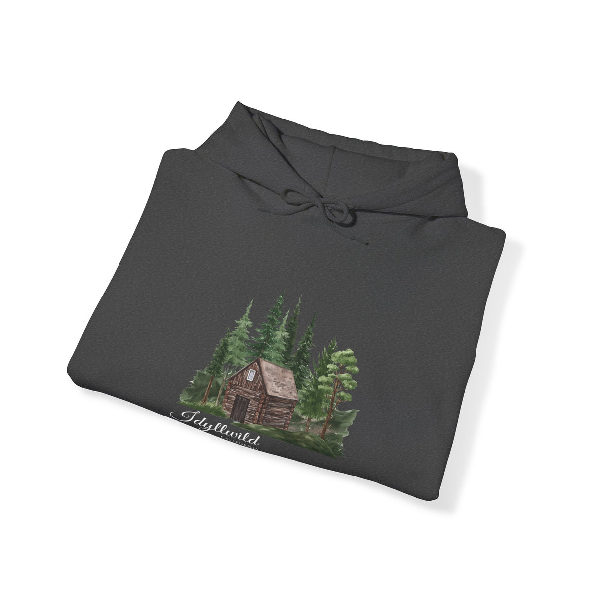 Unisex Heavy Blend™ Hooded Sweatshirt Forest Cabin