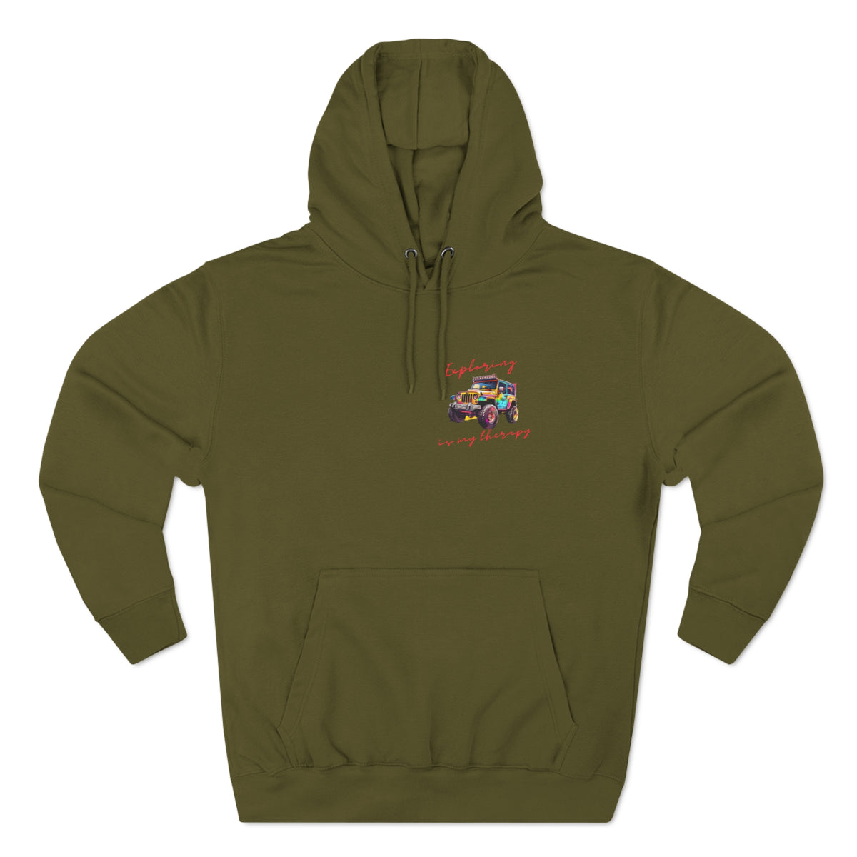 Jeep "Exploring Is My Therapy" Hoodie