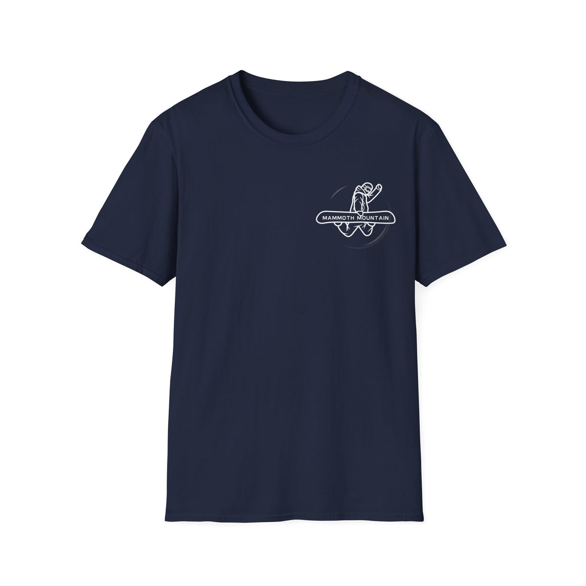 Snowboarding "Mammoth Mountain" Softstyle T-Shirt