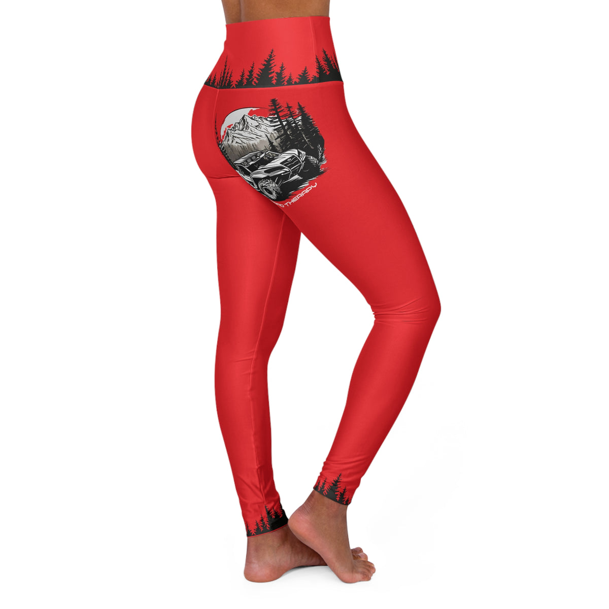 Can Am Red Leggings