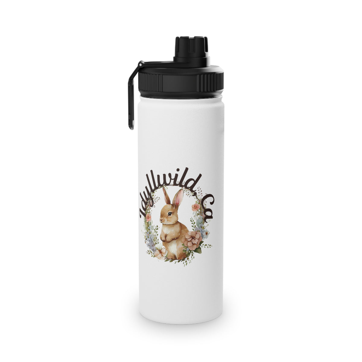 Idyllwild Easter Stainless Steel Water Bottle, Sports Lid