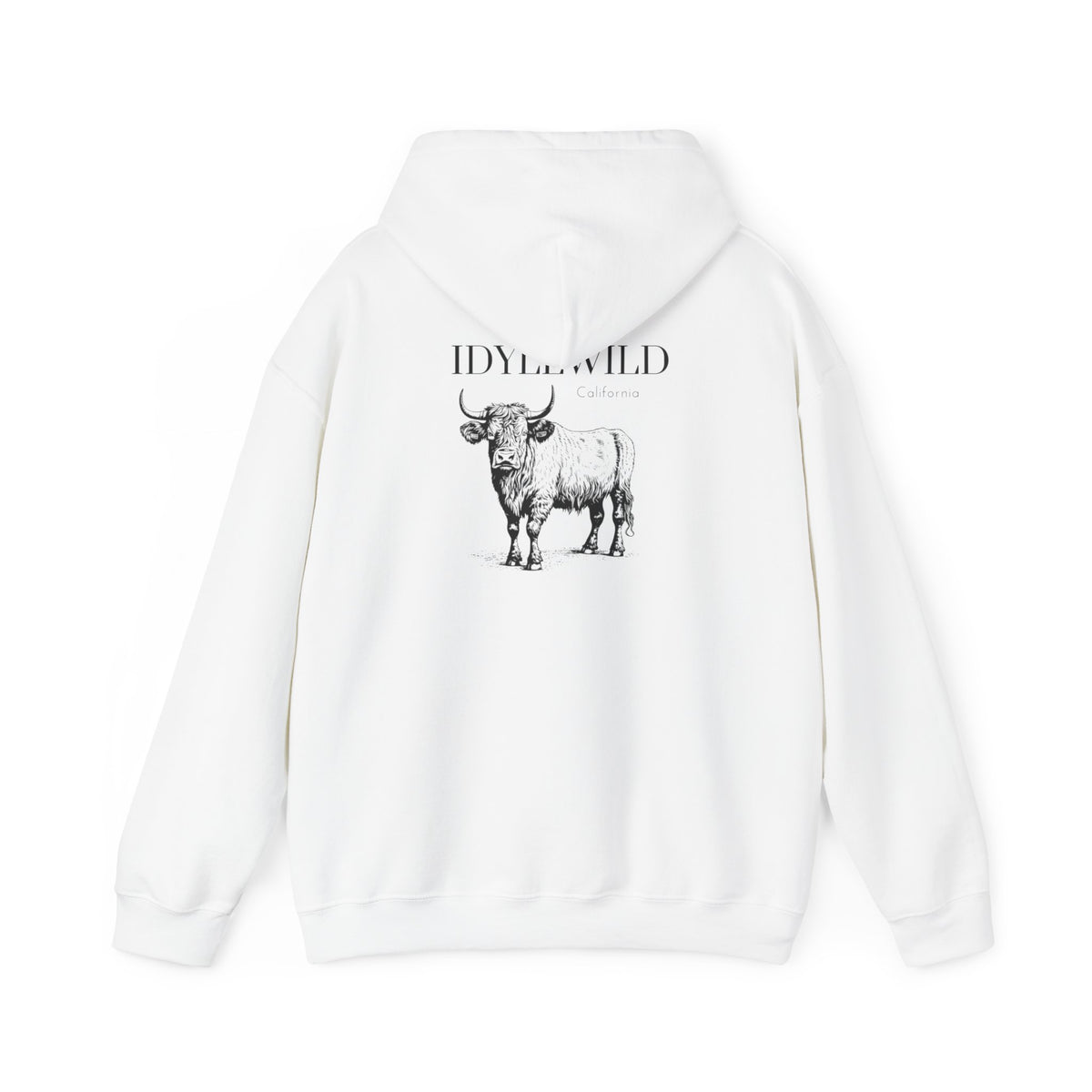 Idyllwild Highlander Cow 3 Hoodie