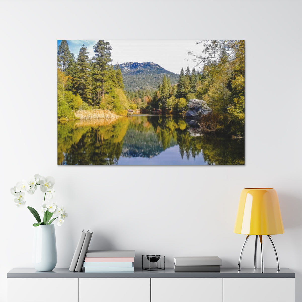 Canvas Gallery Wraps Lake Fulmore Fall