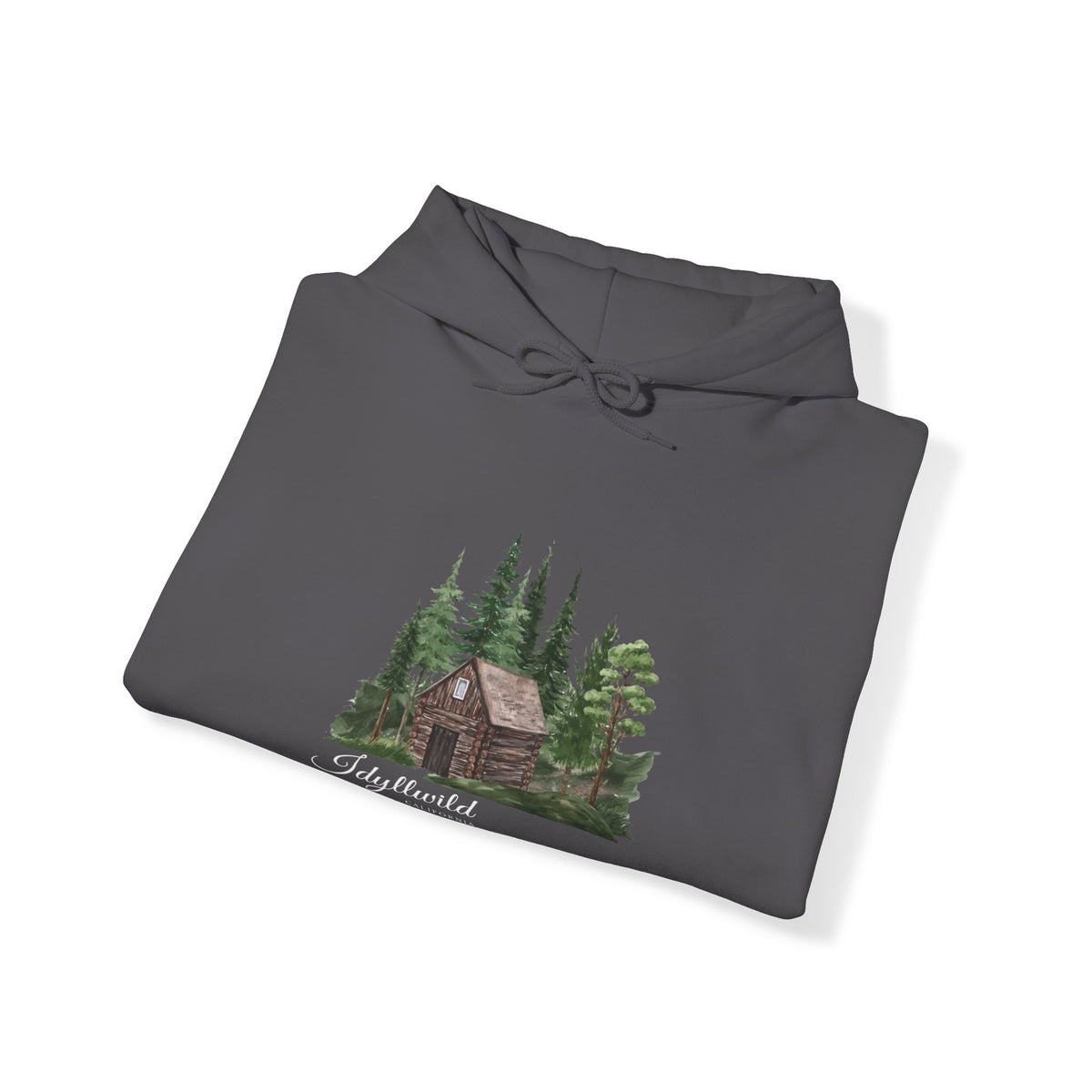 Unisex Heavy Blend™ Hooded Sweatshirt Forest Cabin