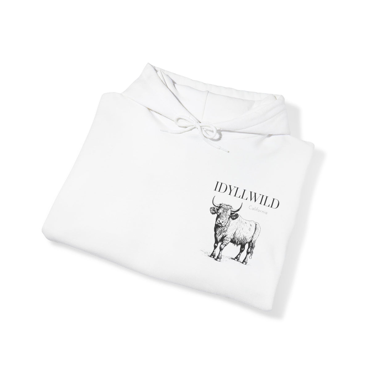 Idyllwild Highlander Cow 3 Hoodie