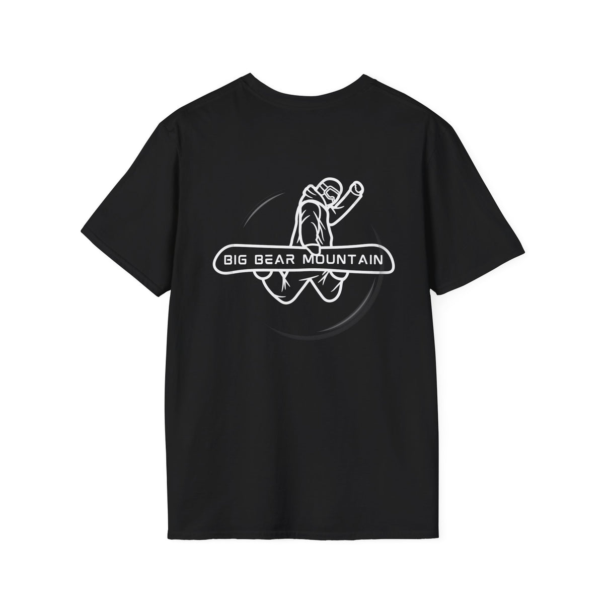 Snowboarding "Big Bear Mountain" Softstyle T-Shirt