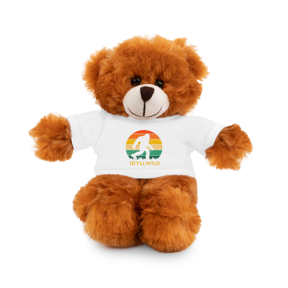 Stuffed Animals with Tee Idyllwild Big Foot