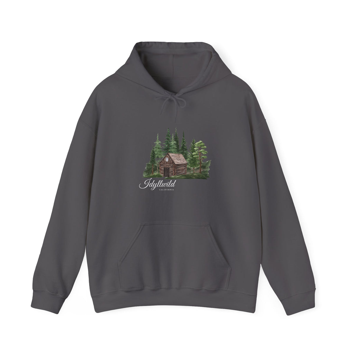 Unisex Heavy Blend™ Hooded Sweatshirt Forest Cabin