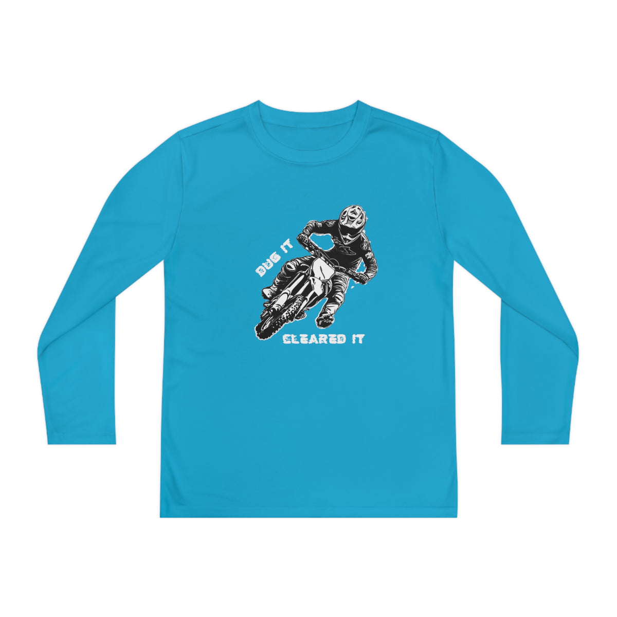 Dirt Bike Youth Long Sleeve Competitor Tee