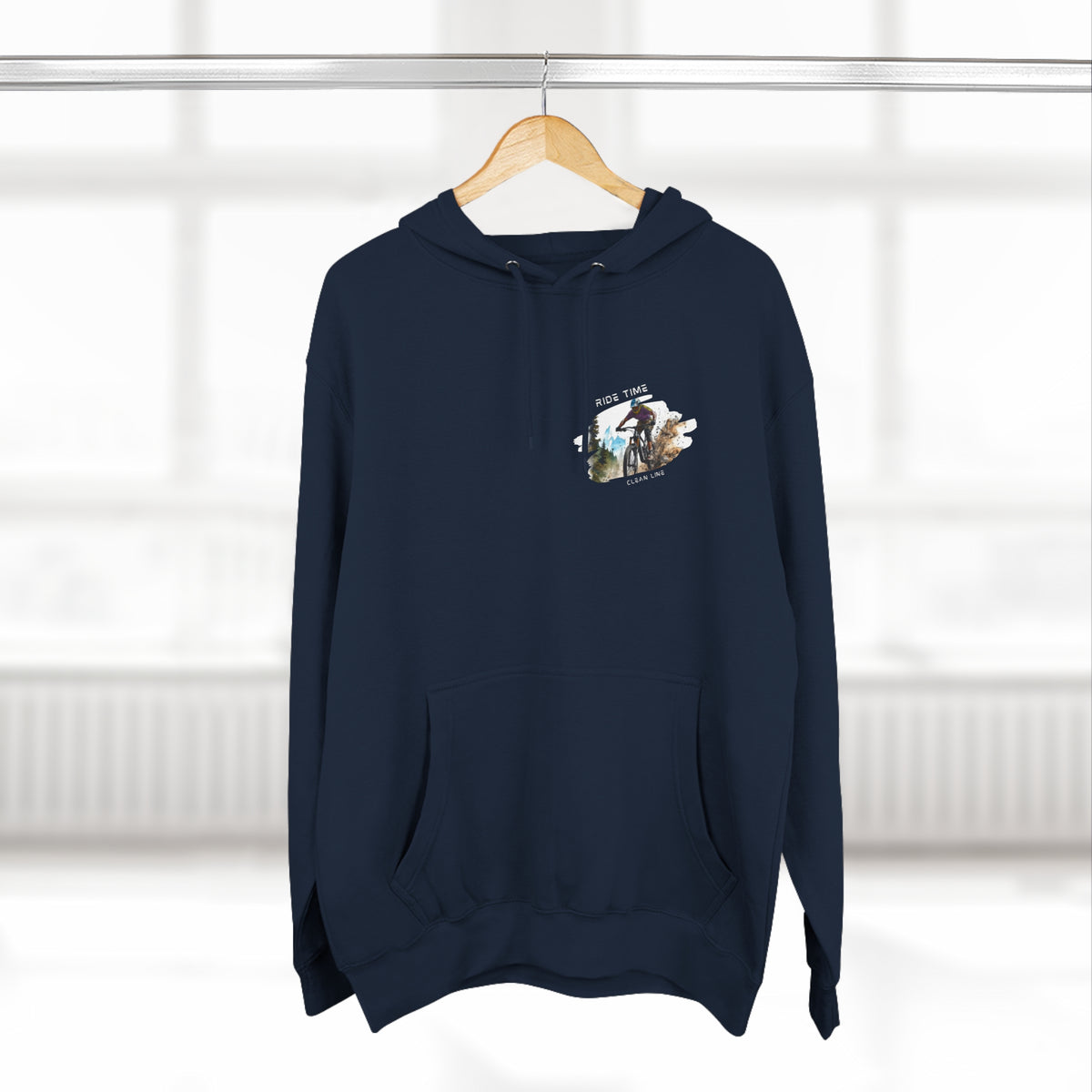 "Ride Time" Mountain Biking Hoodie