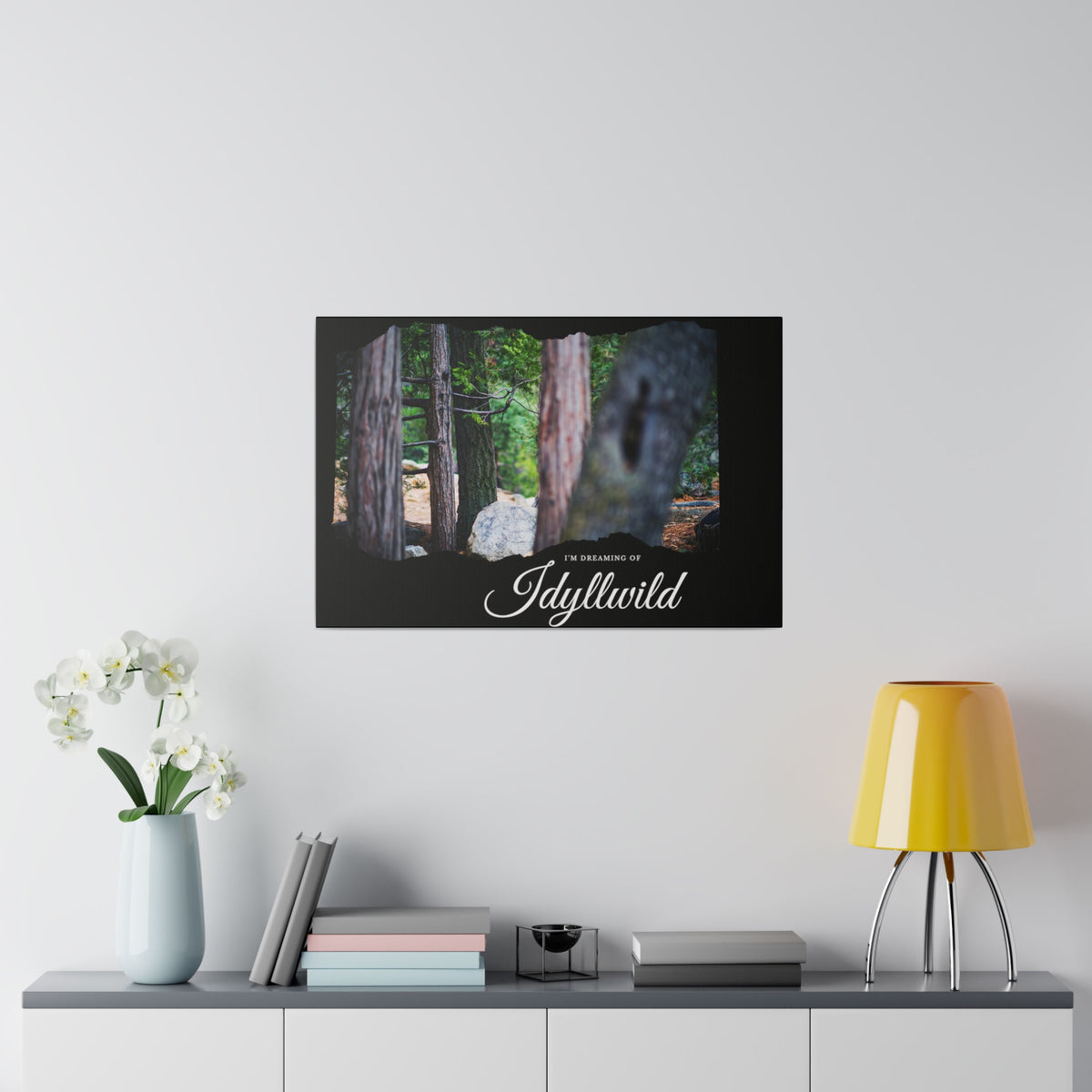 Matte Canvas, Stretched, 0.75" Dreaming of FOrest