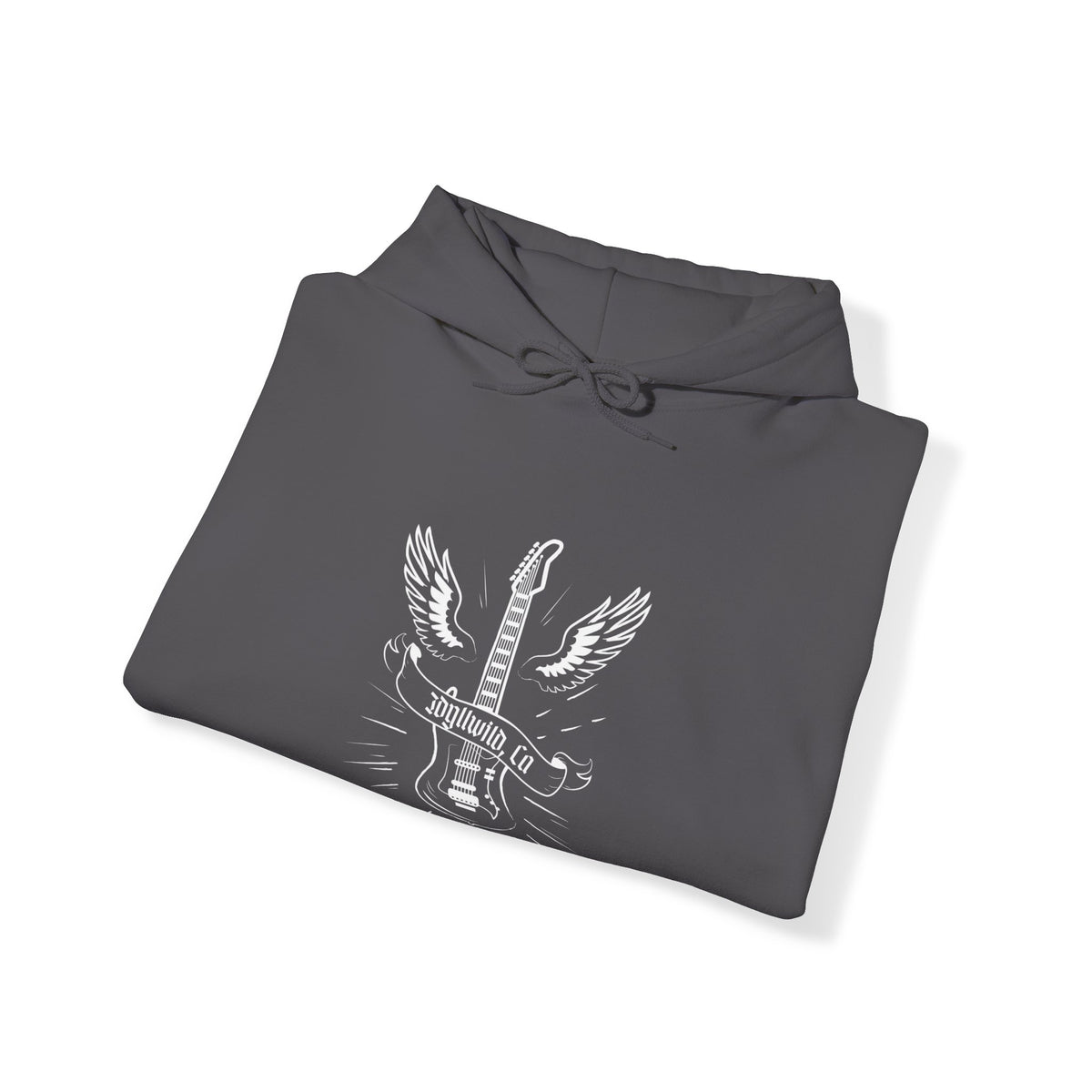 Unisex Heavy Blend™ Hooded Sweatshirt Guitar WIngs