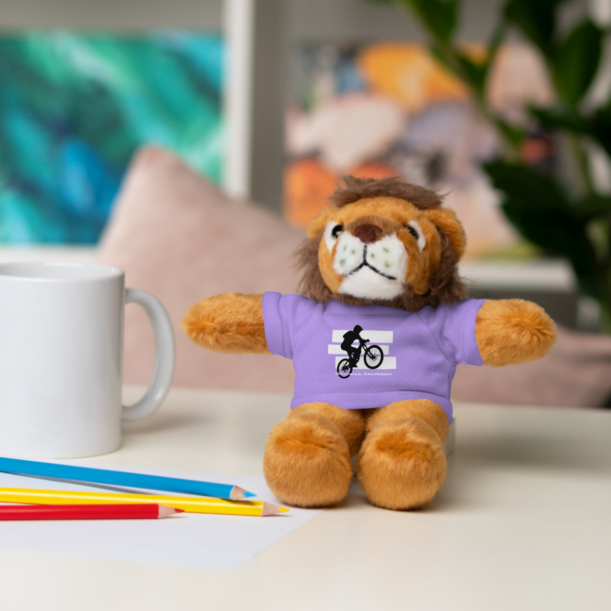 Stuffed Animals with Tee Bike Idyllwild