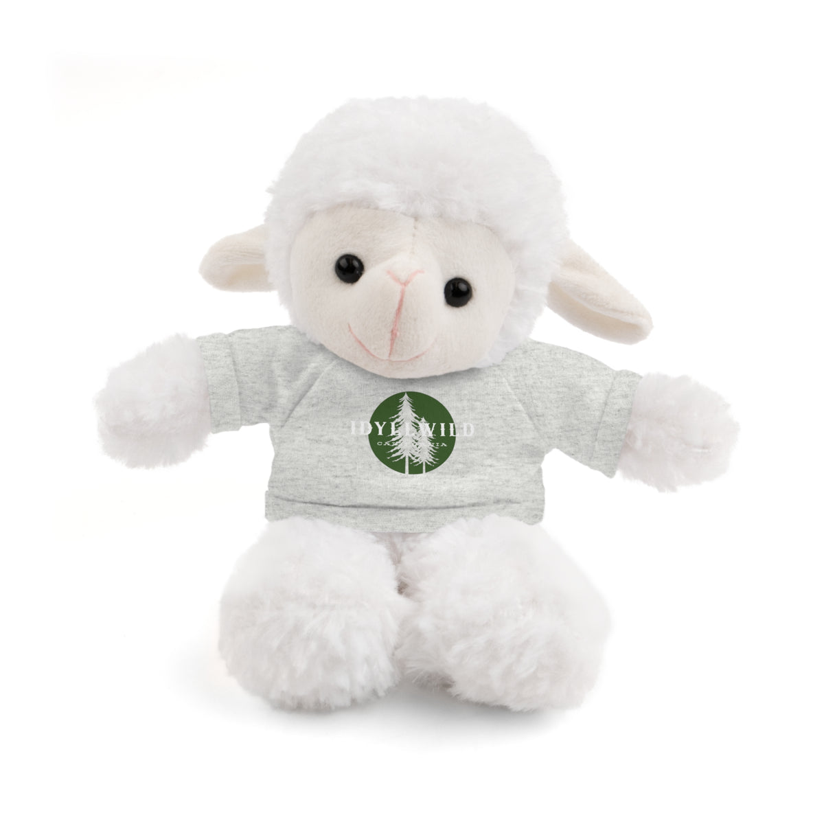 Stuffed Animals with Tee Idyllwild Pine Badge
