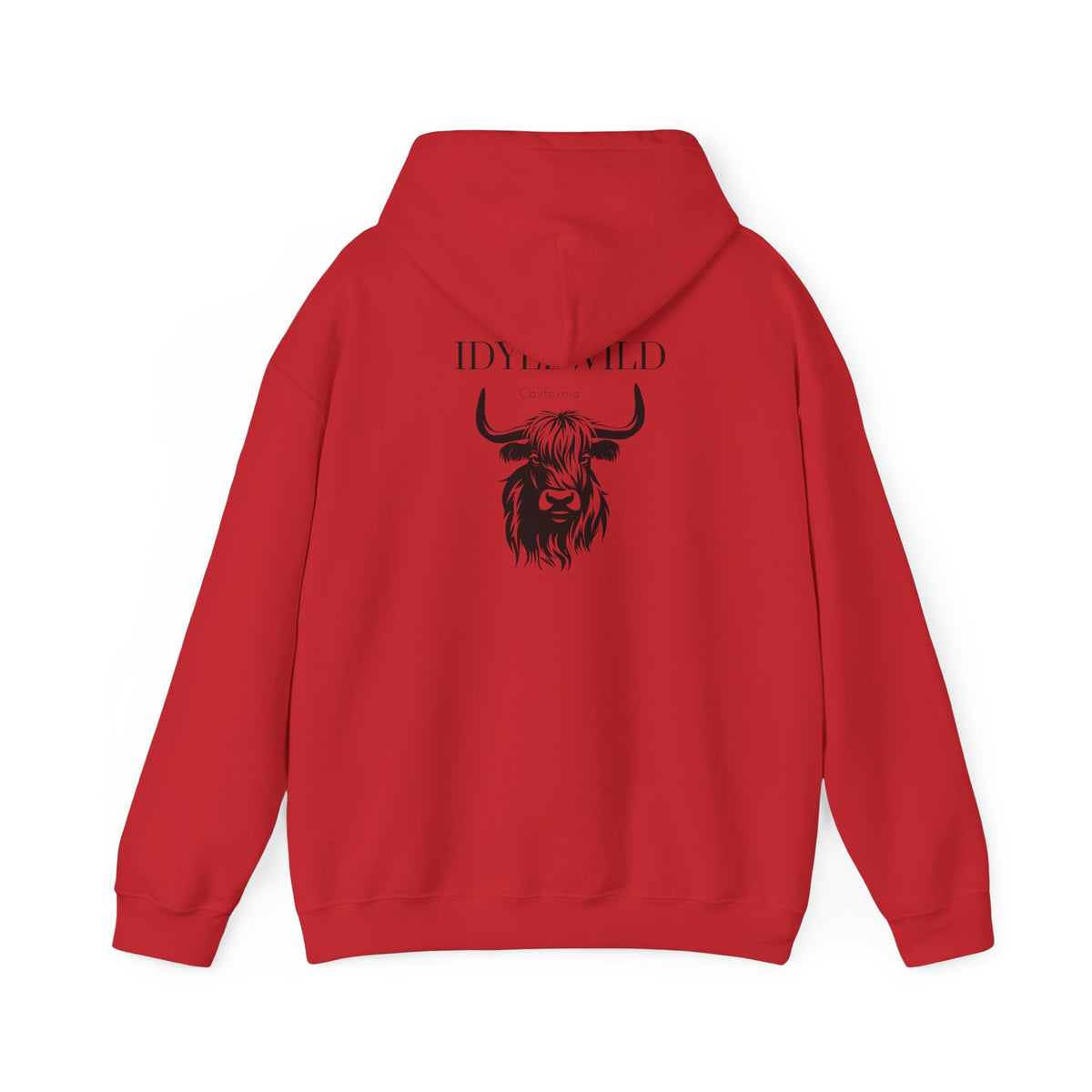 Unisex Heavy Blend™ Hooded Sweatshirt Idyllwild Cow 2