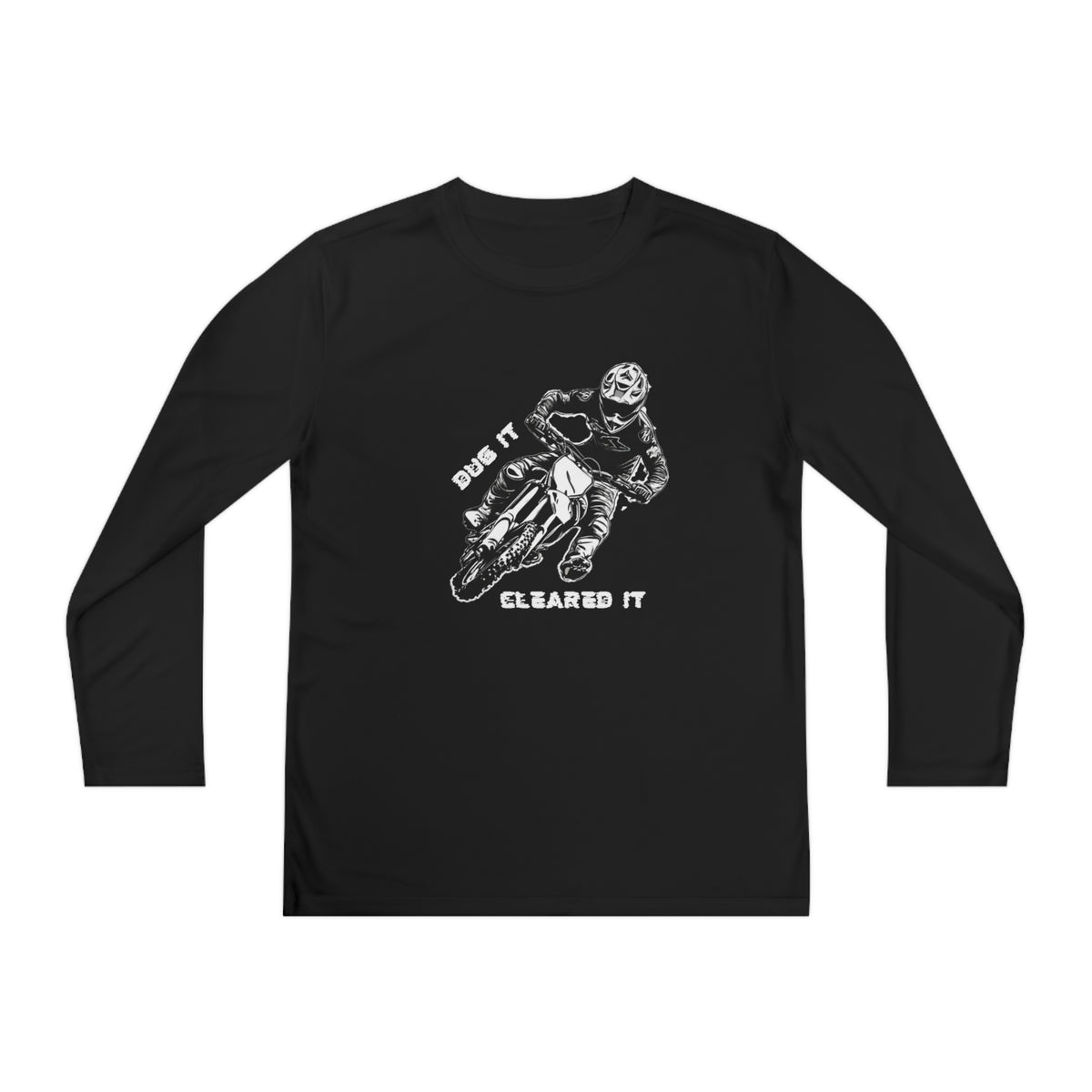 Dirt Bike Youth Long Sleeve Competitor Tee