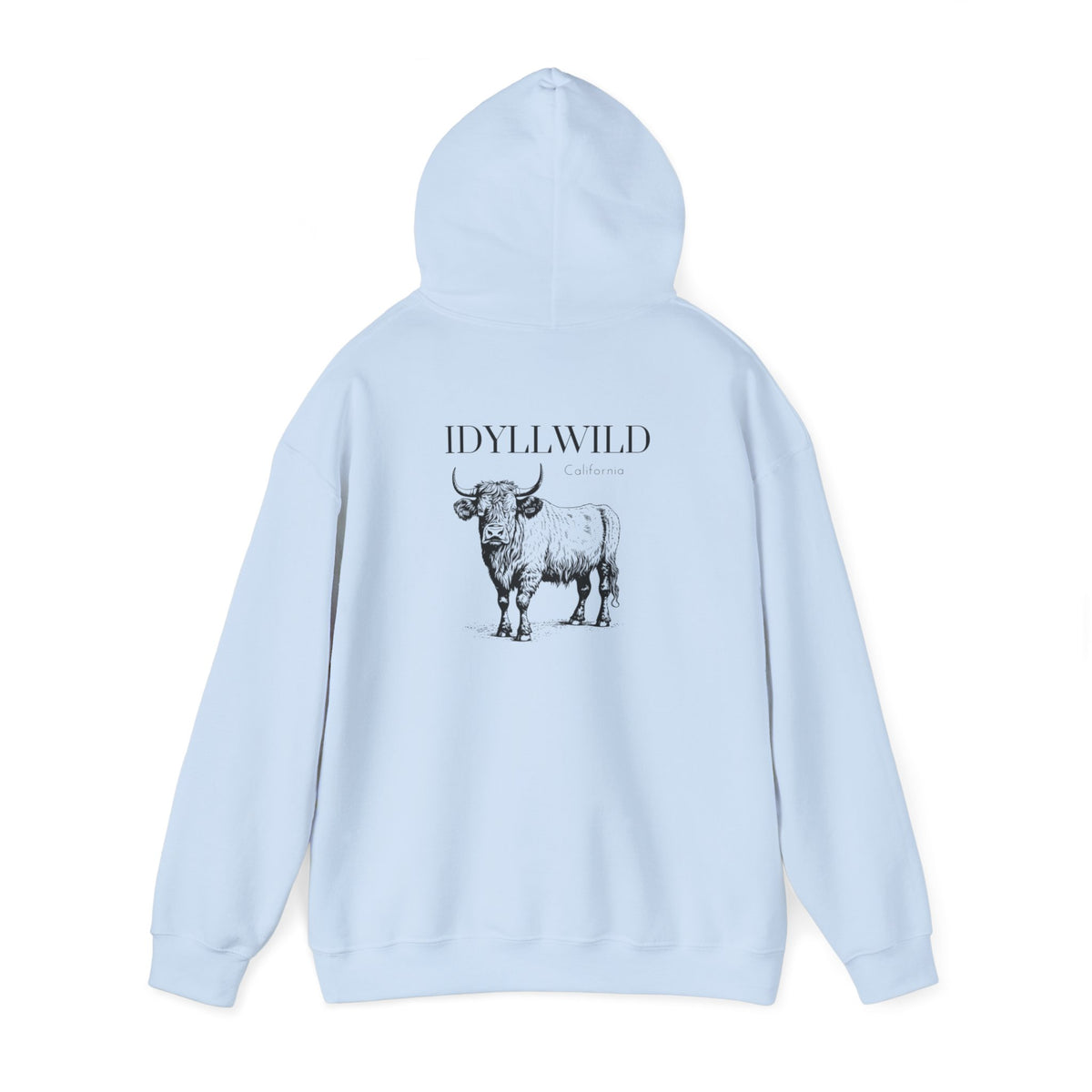 Idyllwild Highlander Cow 3 Hoodie
