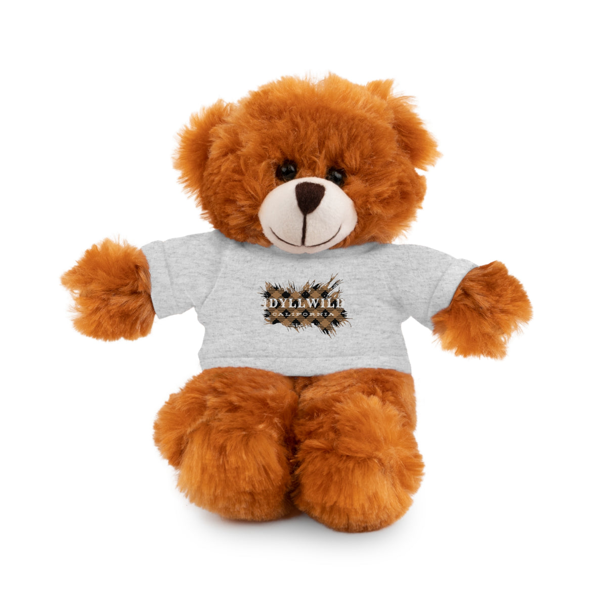 Stuffed Animals with Tee Idyllwild Tan Plaid