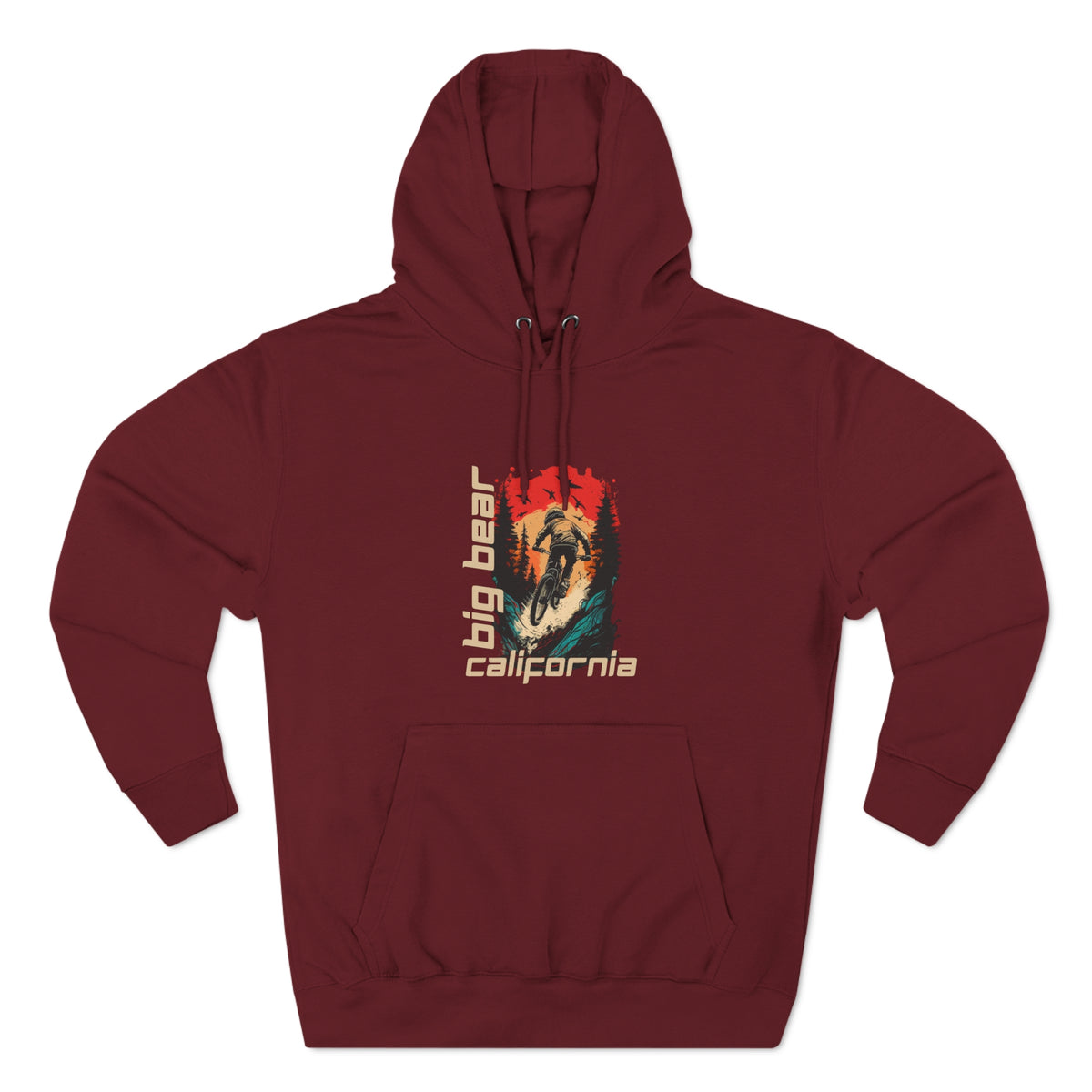 Big Bear Mountain Biking Hoodie