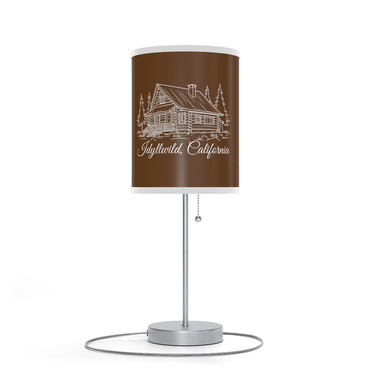 Idyllwild Lamp, plug-in Cabin the Woods Brown