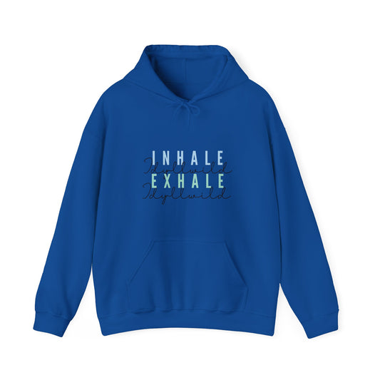Idyllwild Inhale Exhale Blue Hoodie