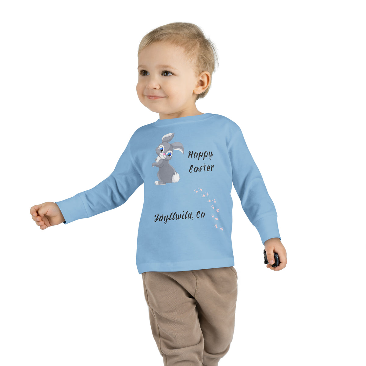 Toddler Long Sleeve Tee Idyllwild Bunny Trail