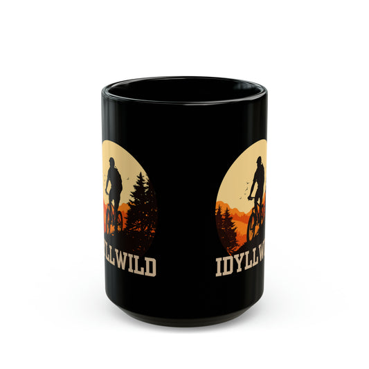 Black Mug Idyllwild Mountian Bike Sunset
