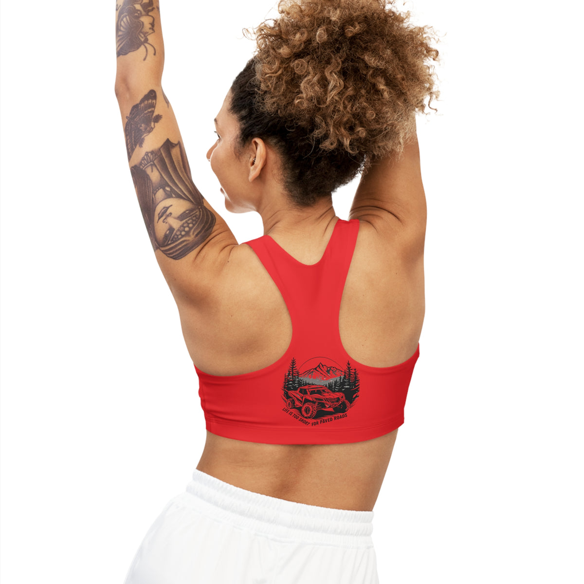 Copy of Can Am Red Sports Bra