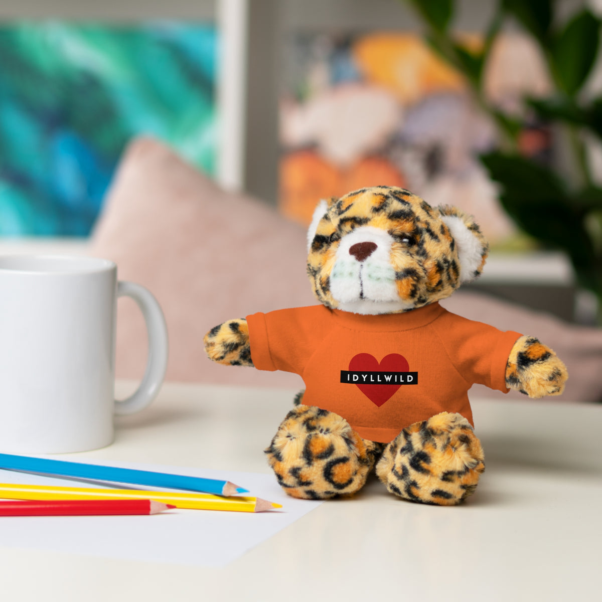 Stuffed Animals with Tee Idyllwild Heart