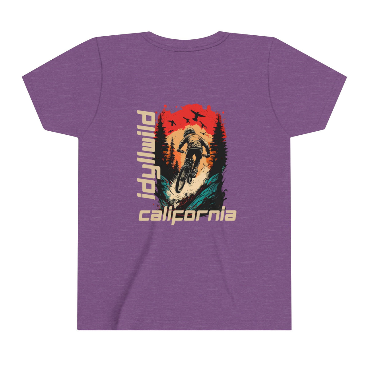 Idyllwild Mountain Biking Youth Short Sleeve Tee