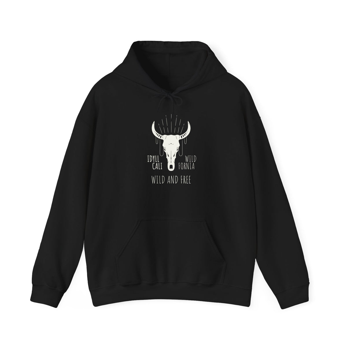 Idyllwild Wild and Free Longhorn Hoodie