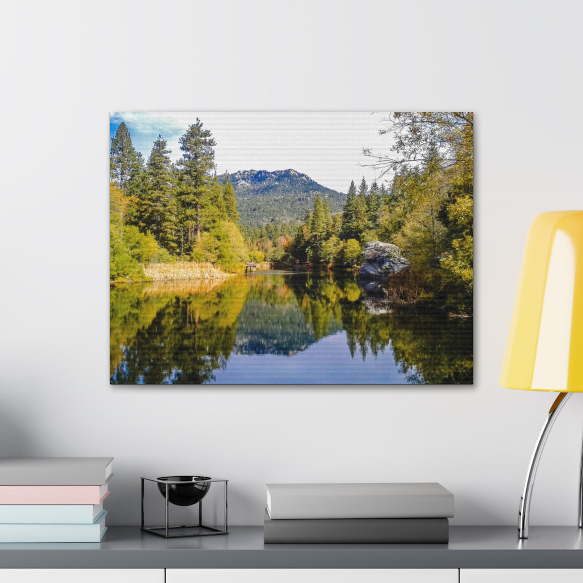 Canvas Gallery Wraps Lake Fulmore Fall