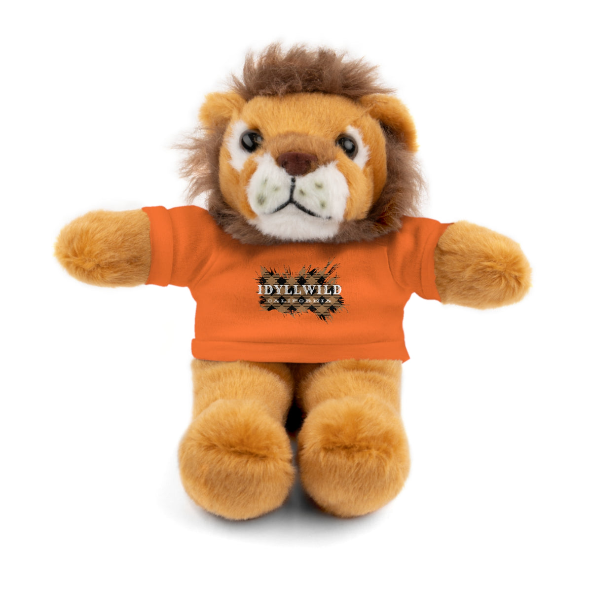 Stuffed Animals with Tee Idyllwild Tan Plaid