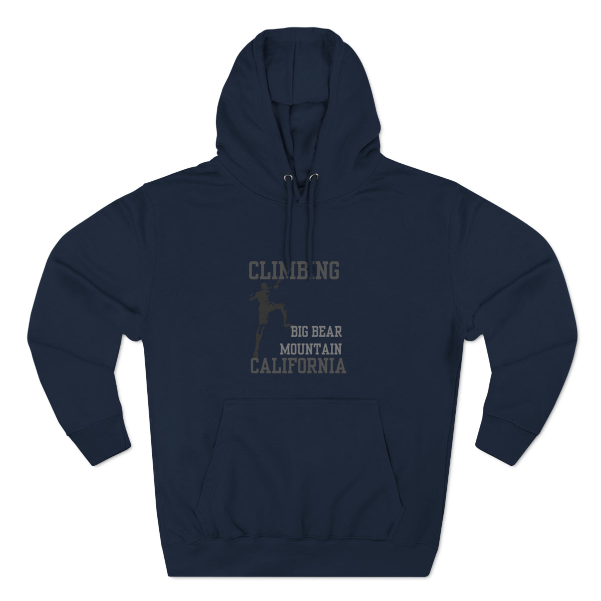 Big Bear Mountain Rock Climbing Hoodie