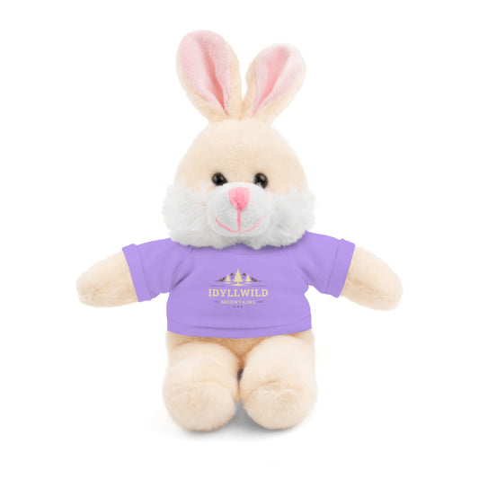 Stuffed Animals with Tee Idyllwild Mountain Badge