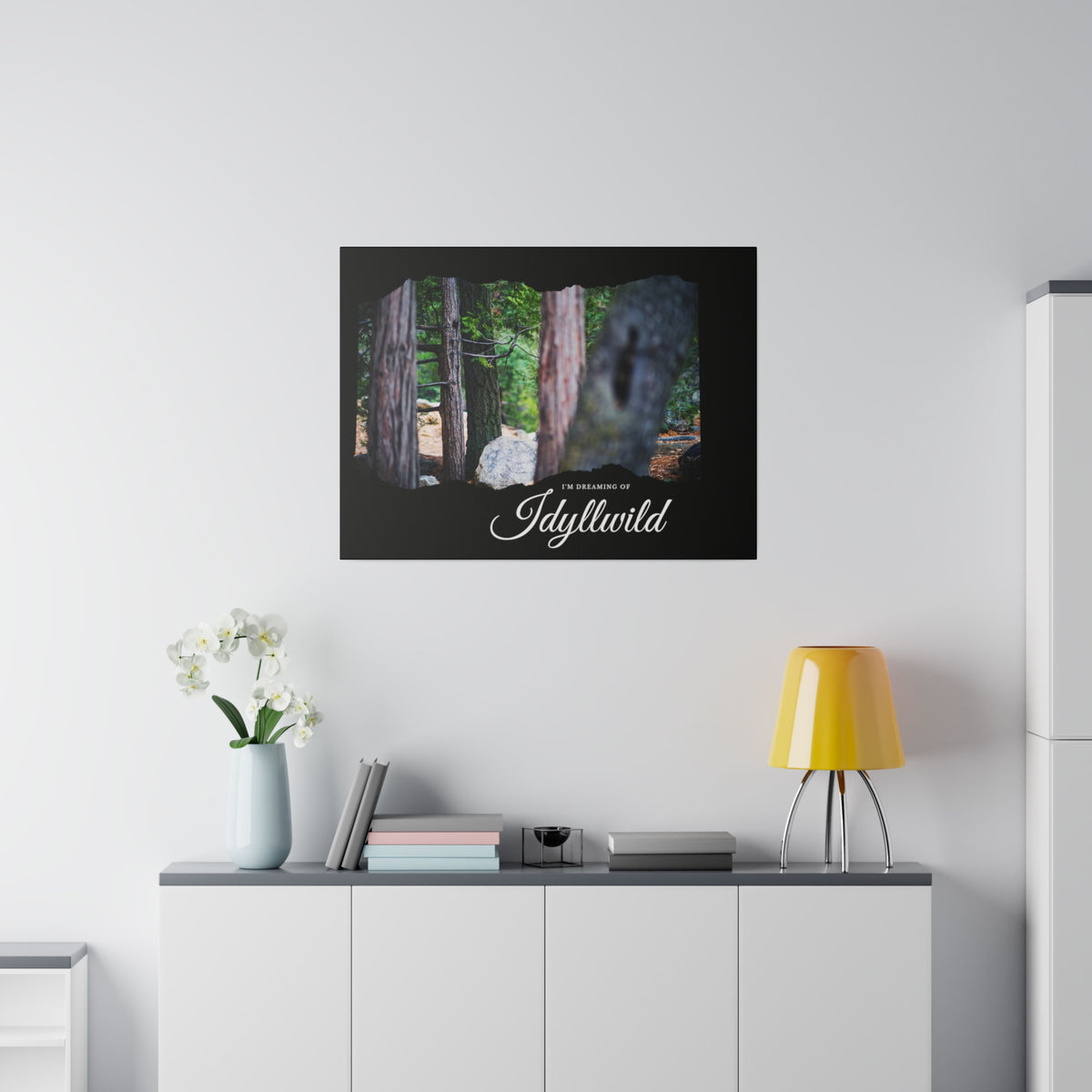 Matte Canvas, Stretched, 0.75" Dreaming of FOrest