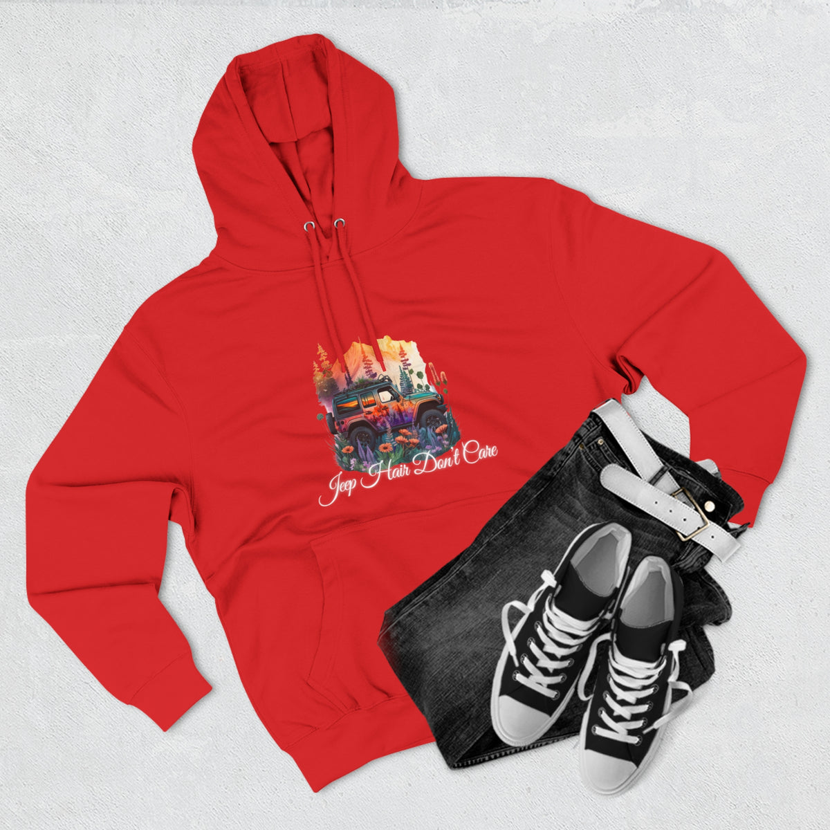 Jeep Hair Don't Care Hoodie
