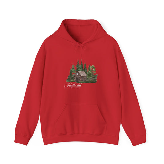 Unisex Heavy Blend™ Hooded Sweatshirt Forest Cabin