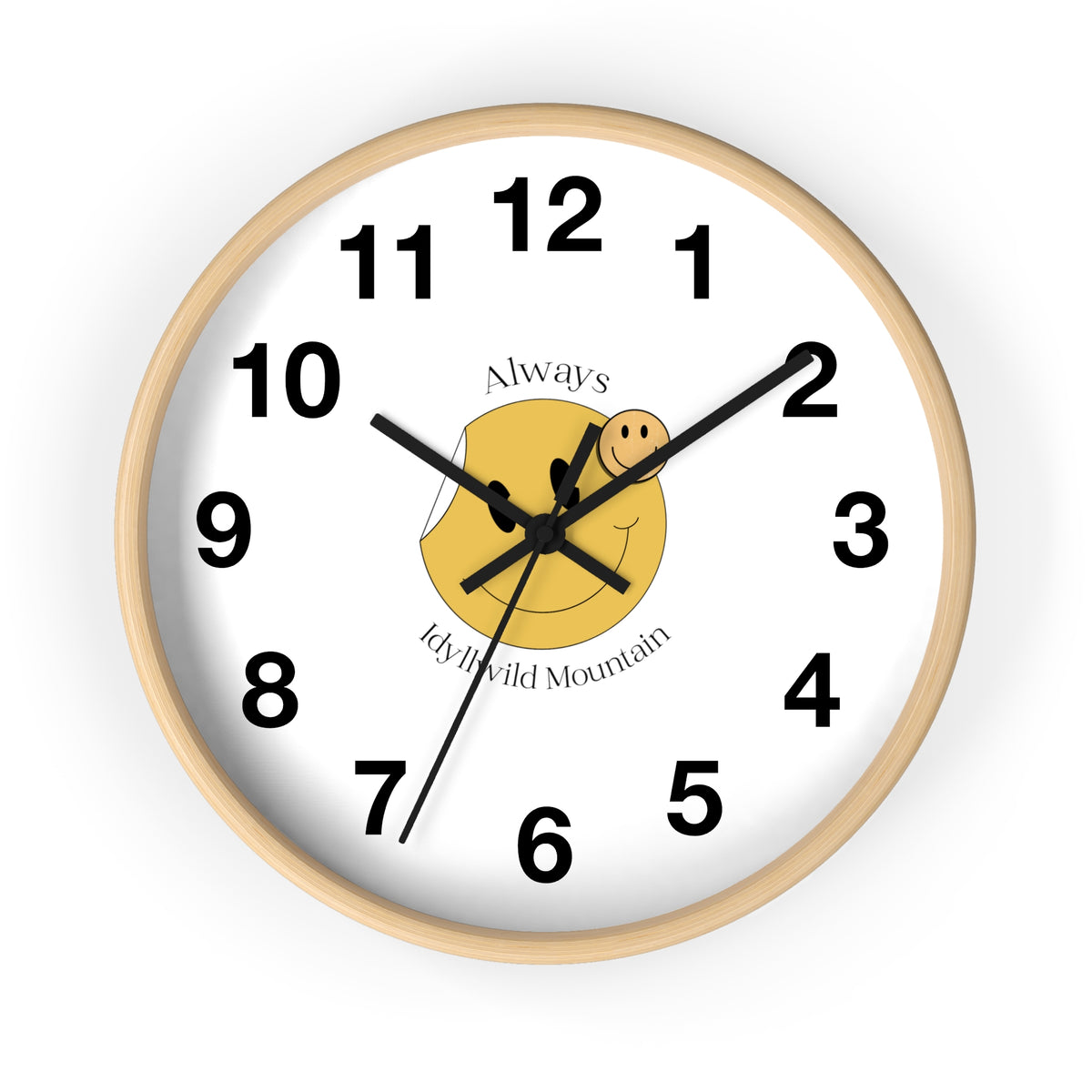 Wall Clock Always Happy
