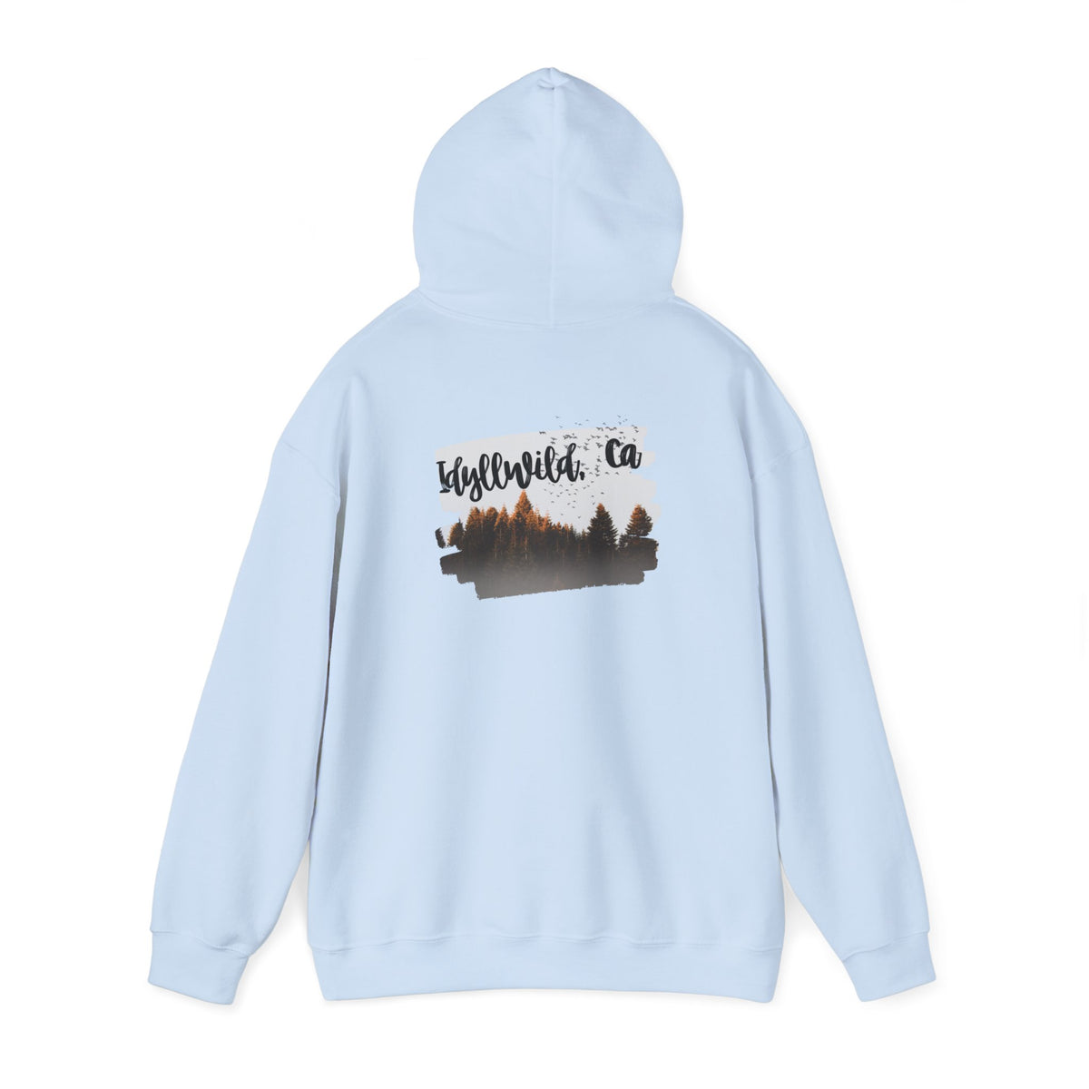 Unisex Heavy Blend™ Hooded Sweatshirt Forest PeekaBoo Scene