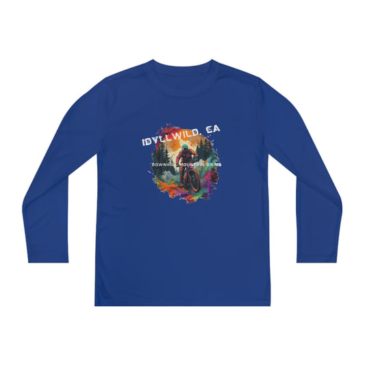 Idyllwild Mountain Biking Youth Long Sleeve Competitor Tee