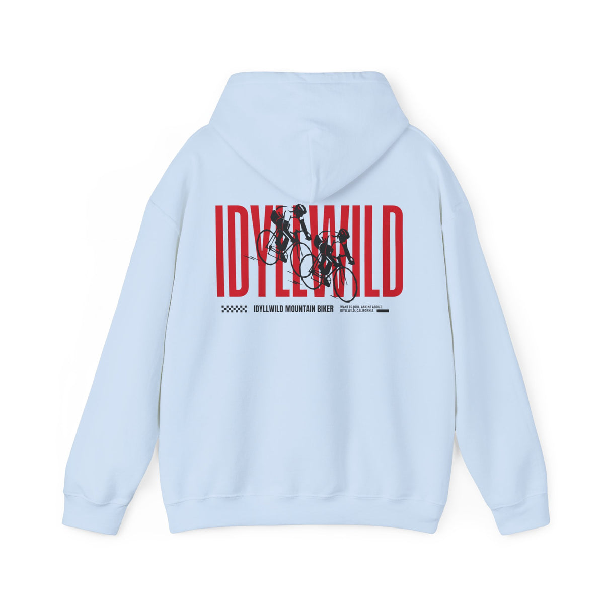 Unisex Heavy Blend™ Hooded Sweatshirt About Mountain Bike
