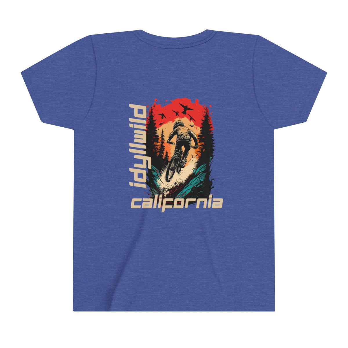 Idyllwild Mountain Biking Youth Short Sleeve Tee