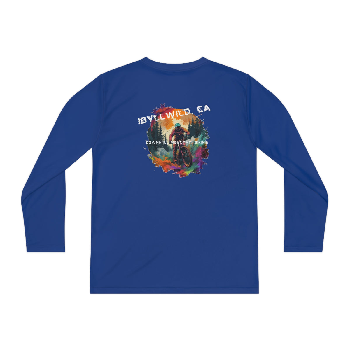 Idyllwild Mountain Biking Youth Long Sleeve Competitor Tee