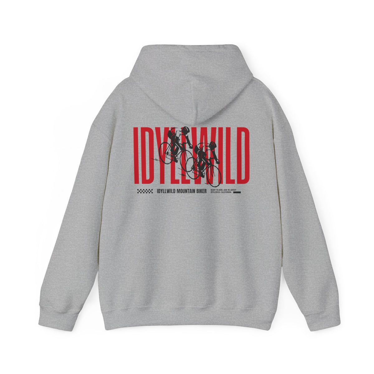 Unisex Heavy Blend™ Hooded Sweatshirt About Mountain Bike