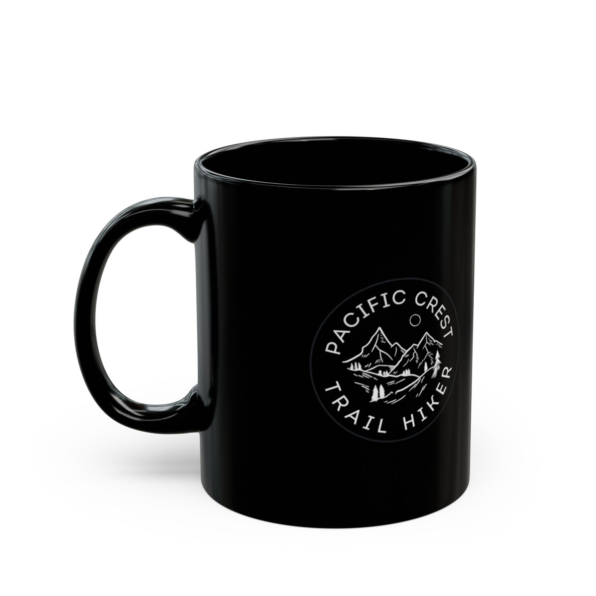 Pacific Crest Trail Black Coffee Tea Mug